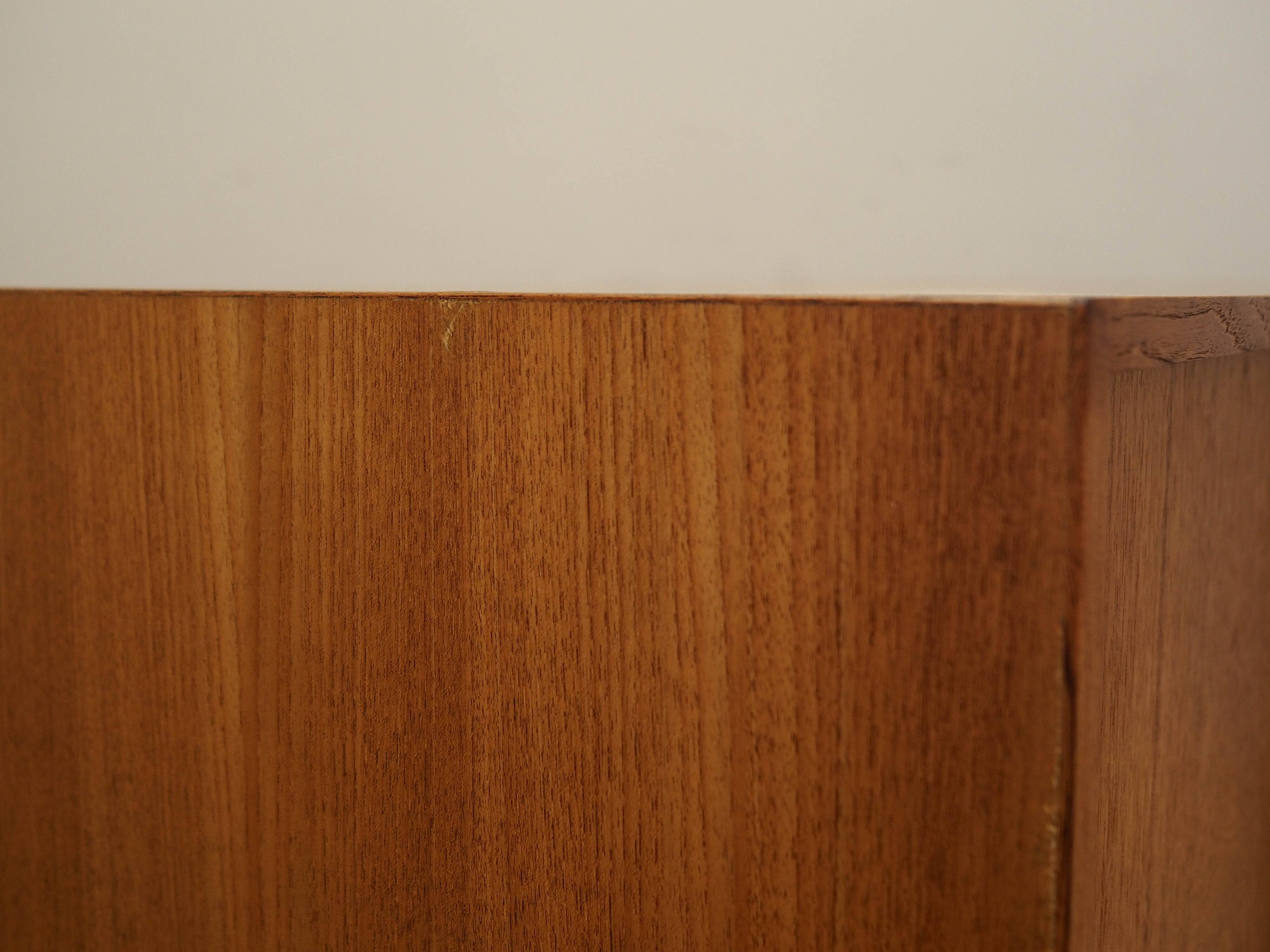 Teak cabinet, Danish design, 1970s, production: Denmark