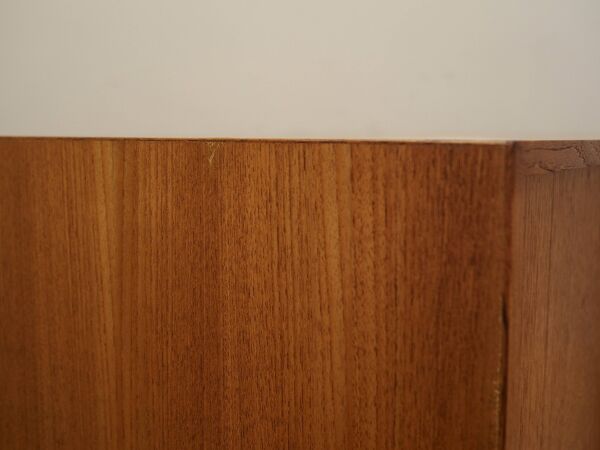 Meuble en teck, design danois, années 1970, fabrication : Danemark