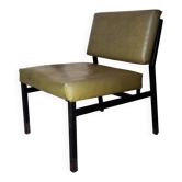 Vintage khaki armchair – 1970s