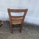 Petite chaise paillée enfant