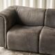 Sofa Karl Wittmann in patinated leather, 1980s