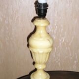Alabaster lamp base from the 80s
