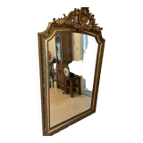 Grand miroir ancien de style Louis XV