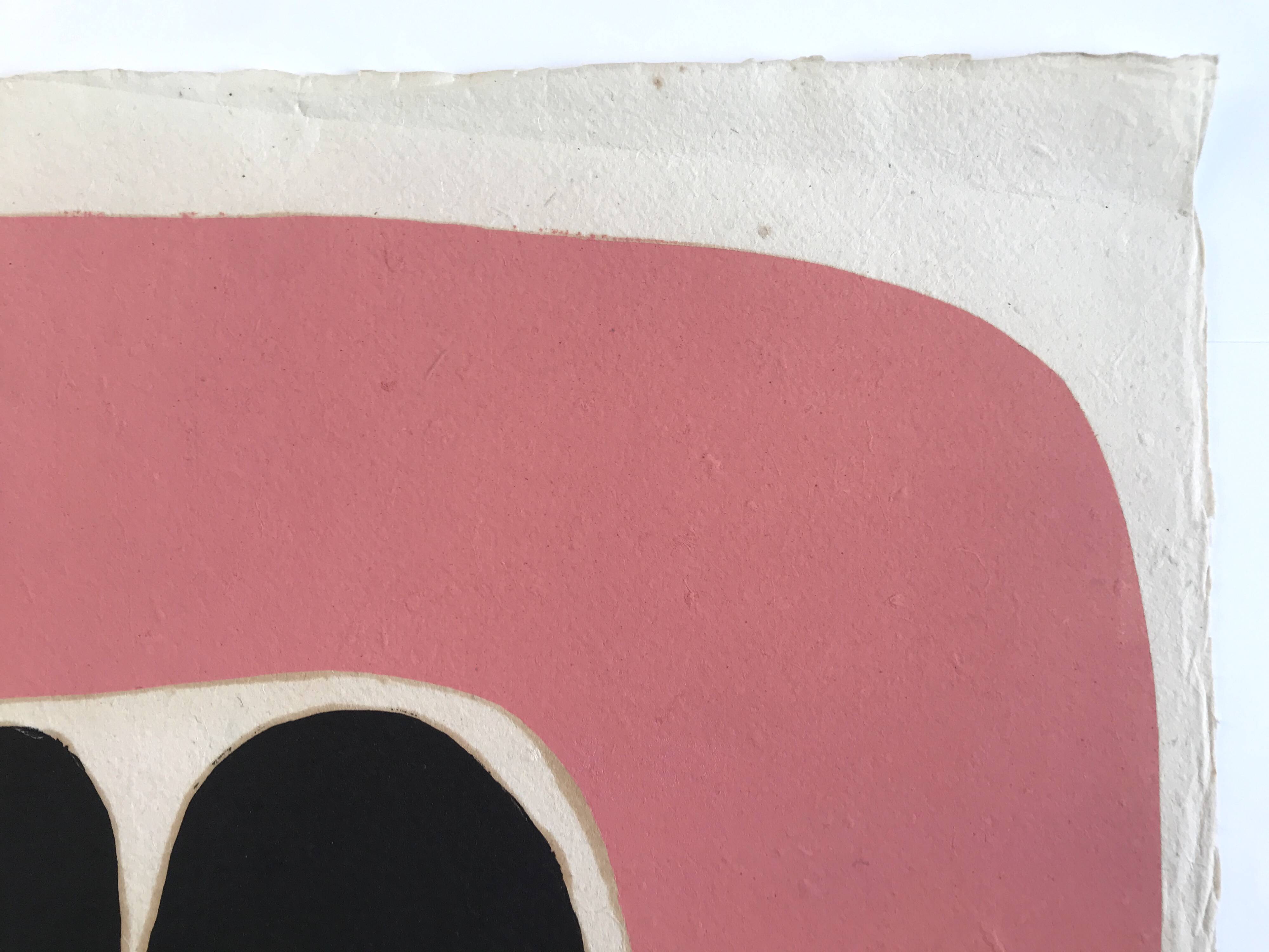 Pierre SZÉKELY, Art nu n°1, 1974. Original print signed in pencil