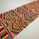 Old turkish narrow kilim runner 320x85 cm
