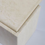 Vintage travertine coffee table