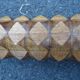 Turned wooden foot lamp