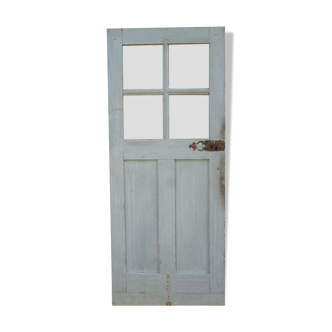 Old gray patina door