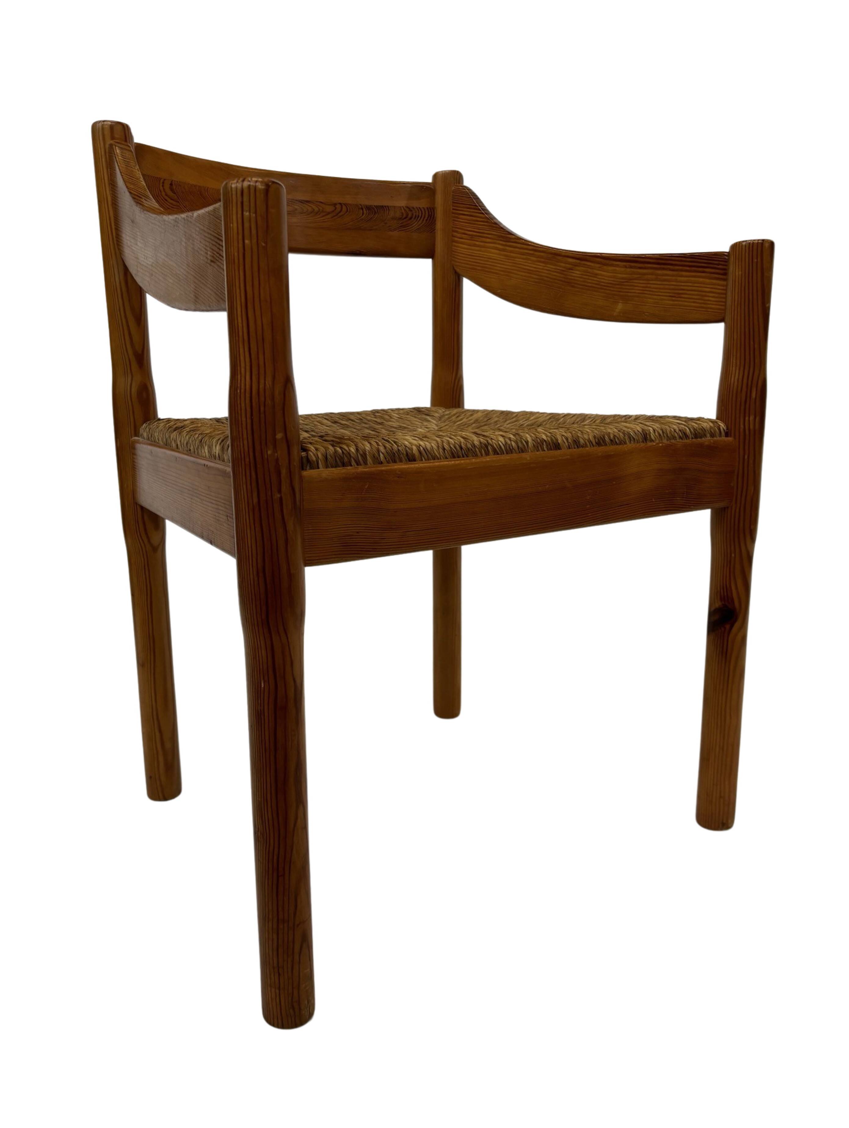 Carimate chair model 892 Vico Magistretti for Cassina