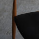 Chaise de bureau par Arne Wahl Iversen en bois d’orme, Danemark, années 1970