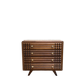 Vintage chest of drawers with splayed legs