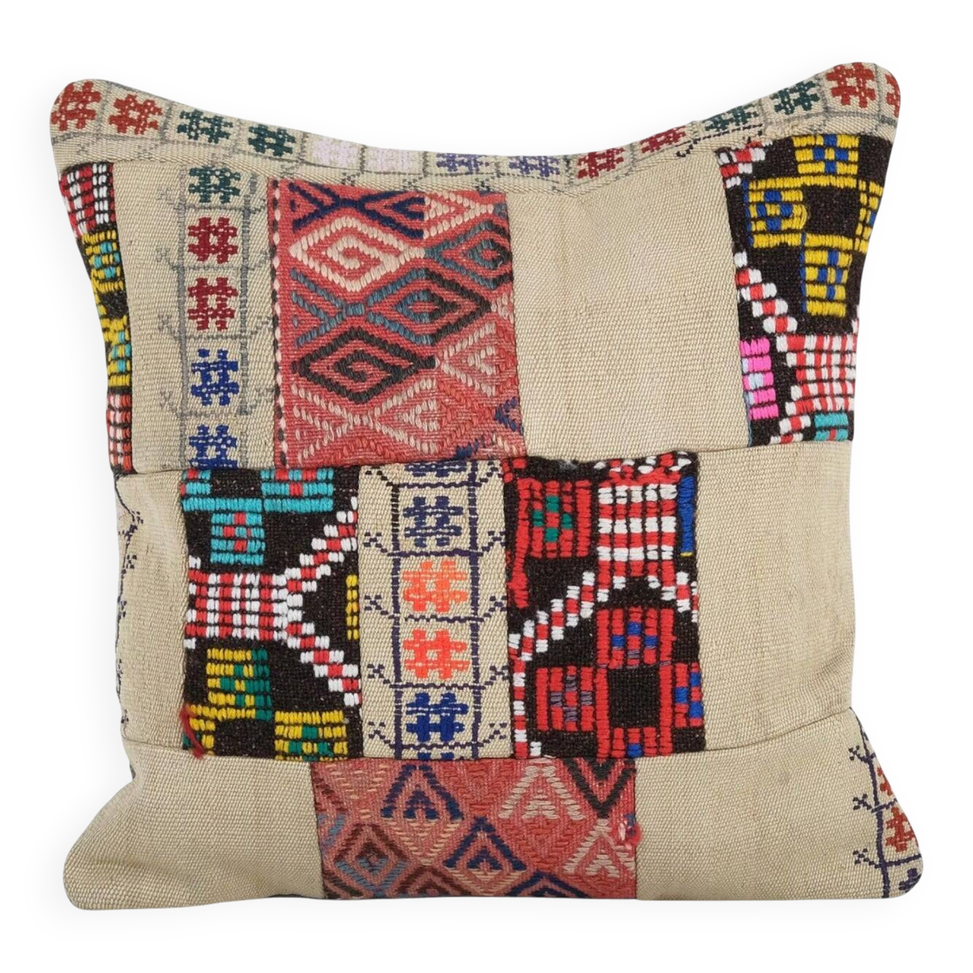 Vintage kilim cushion cover 51x51 cm