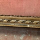 Louis XVI style bed in patinated hetre XX century