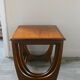 Pull-out tables in teak G Plan 60s