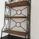 Rattan shelves