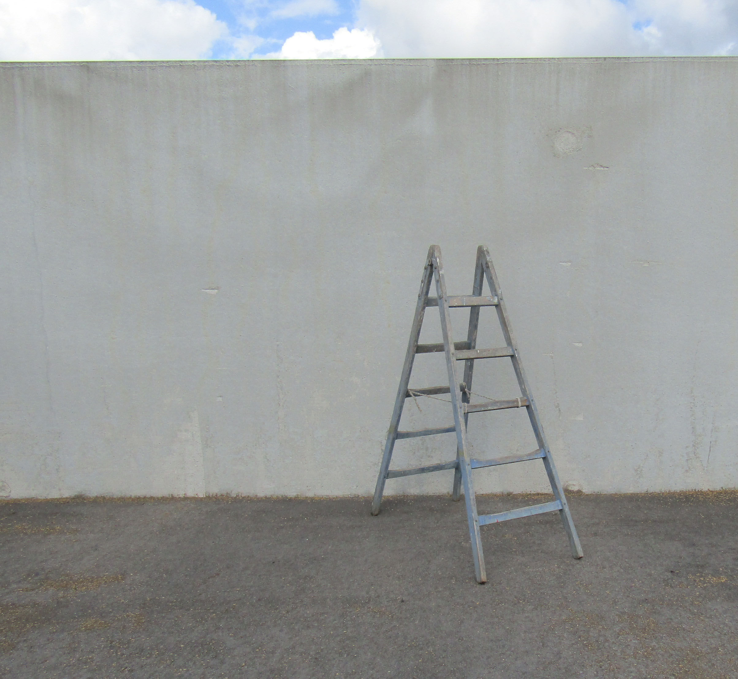 Ancien escabeau échelle de peintre