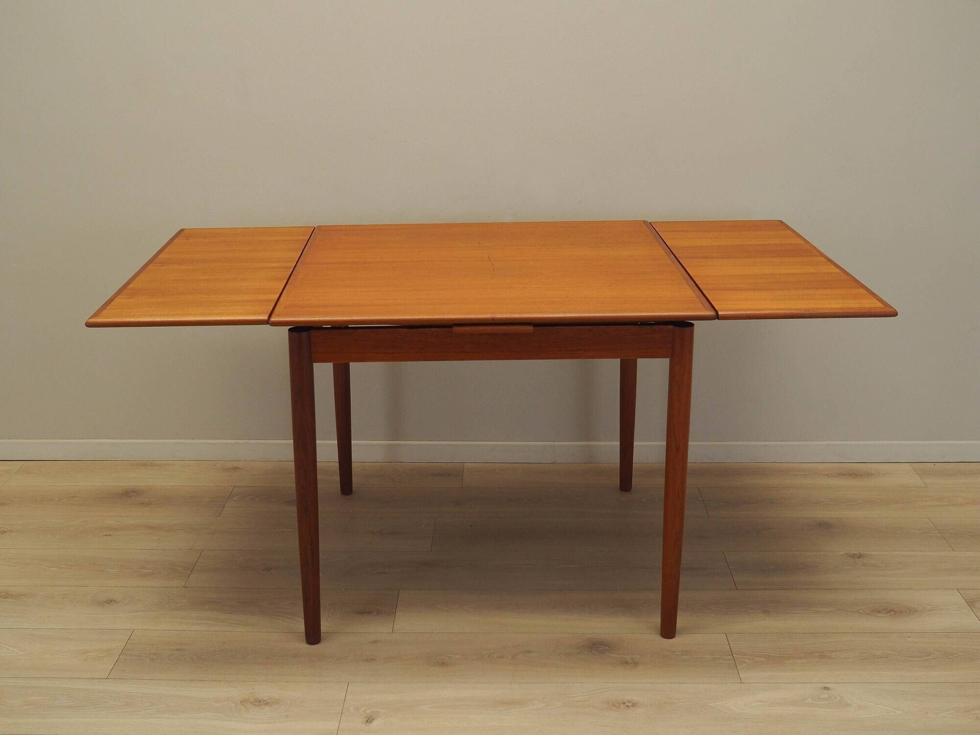 Teak table, Danish design, 1970s, production: Denmark