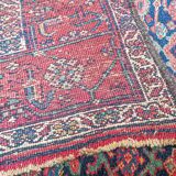Tapis d'orient ancien fait main persan couloir bidjar 2,17 x 1,08 m