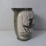pitcher green deer slurry art deco Saint Clement