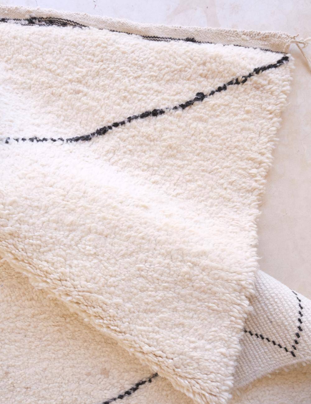 Beni Ourain Lozenge Rug - 363 x 250 cm