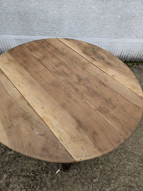 Table basse ovale pliable
