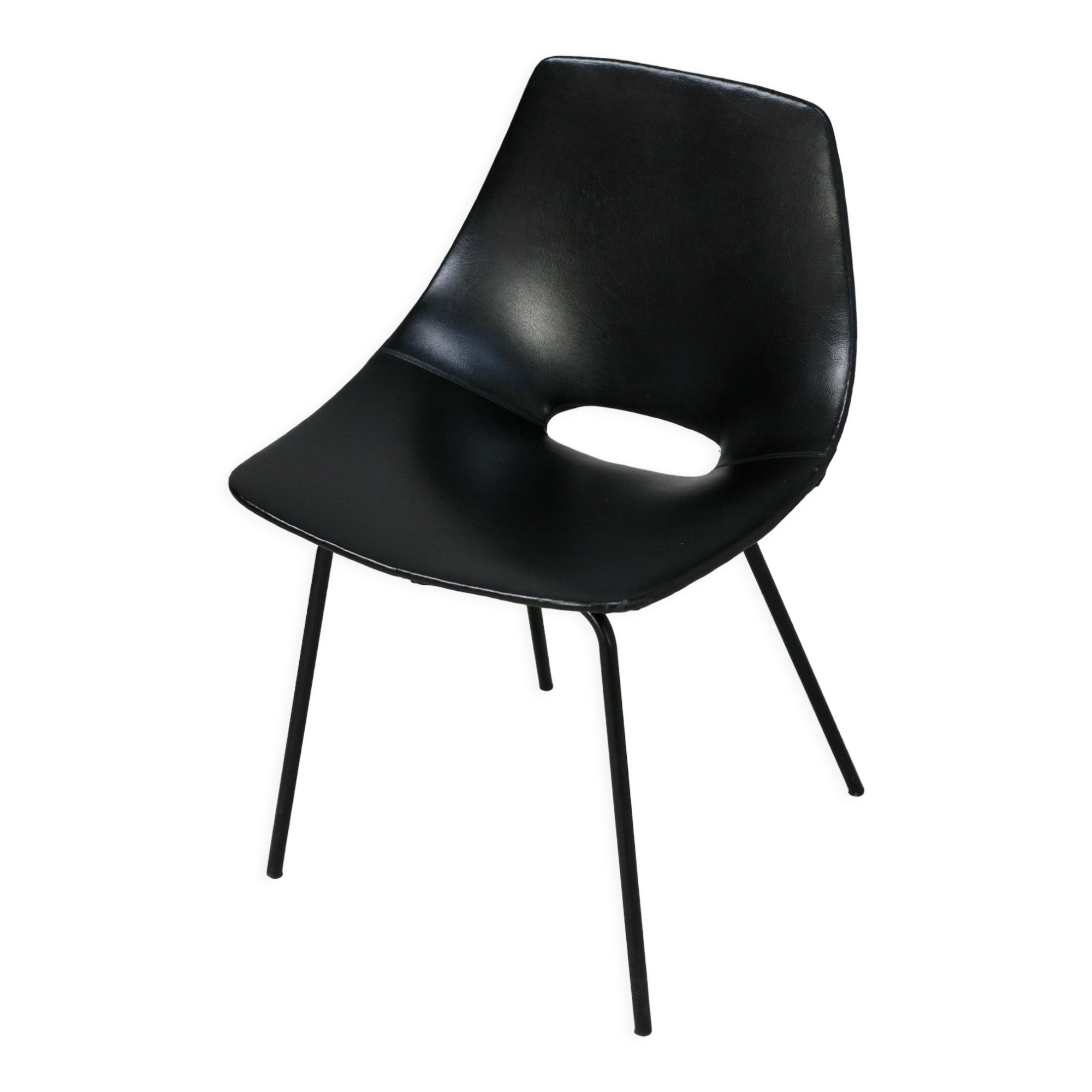 Pierre Guariche Tonneau chair Steiner