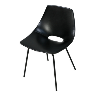 “Tonneau” chair by Pierre Guariche, Steiner edition, France, circa 1950