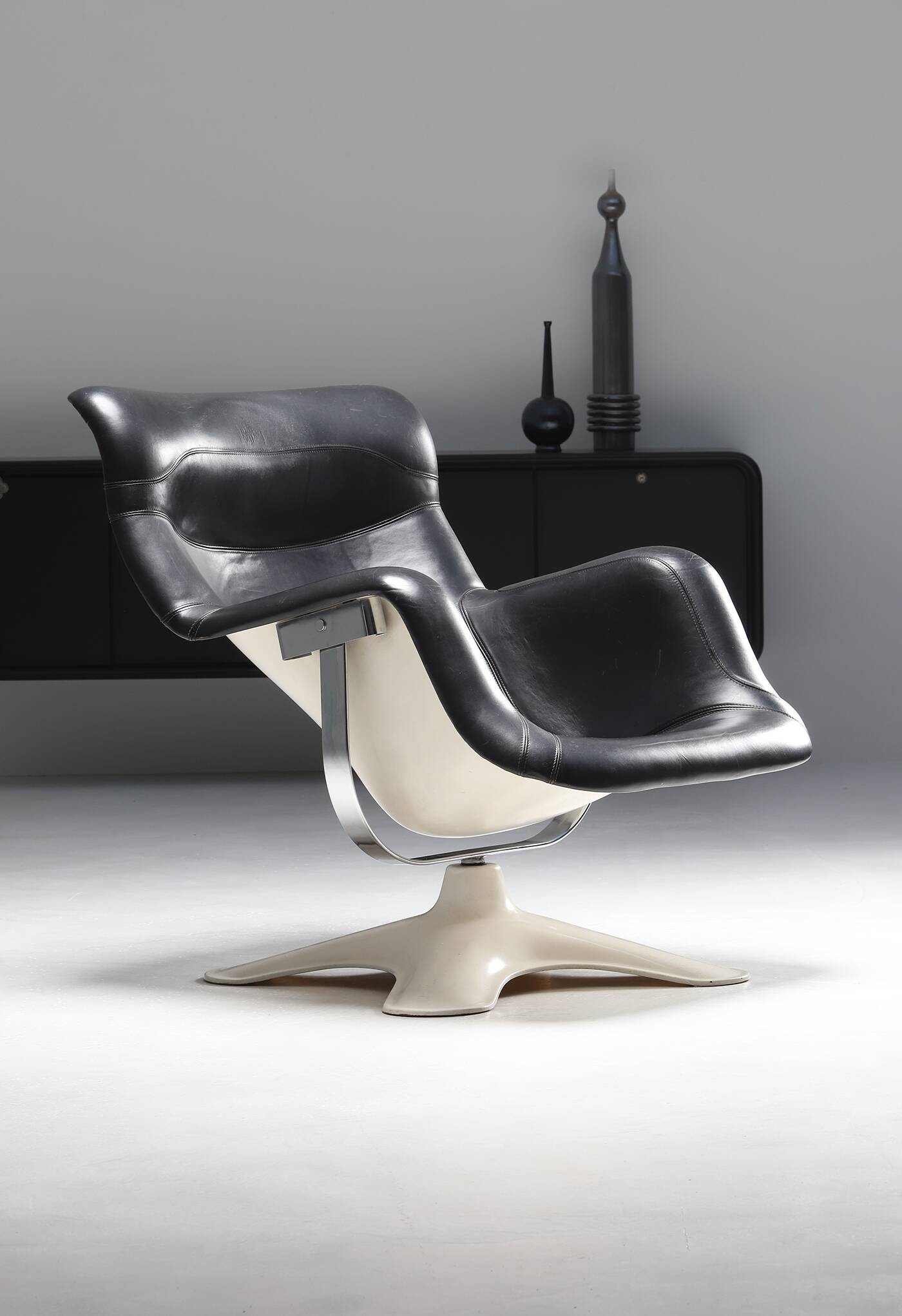 Yrjö Kukkapuro 'Karuselli' Lounge Chair By Avarte Finland, 1960S