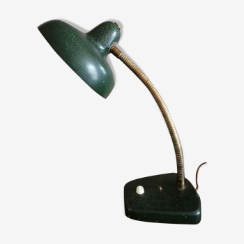Imitation leather table lamp