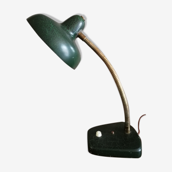 Lampe de table imitation cuir