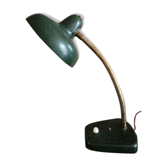 Imitation leather table lamp