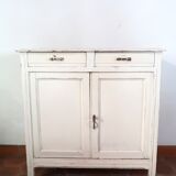 Parisian buffet in white wood