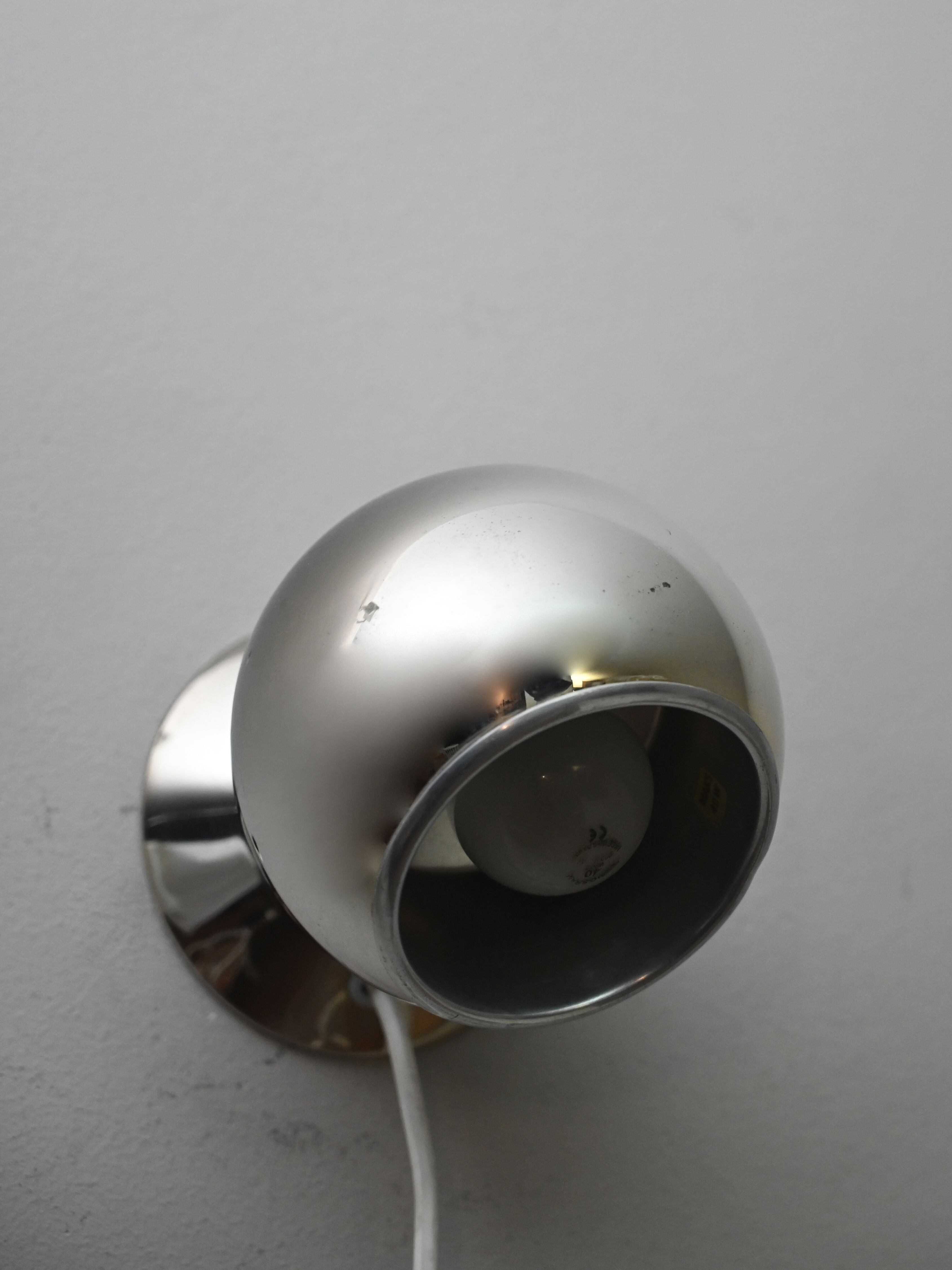 Danish metal wall light