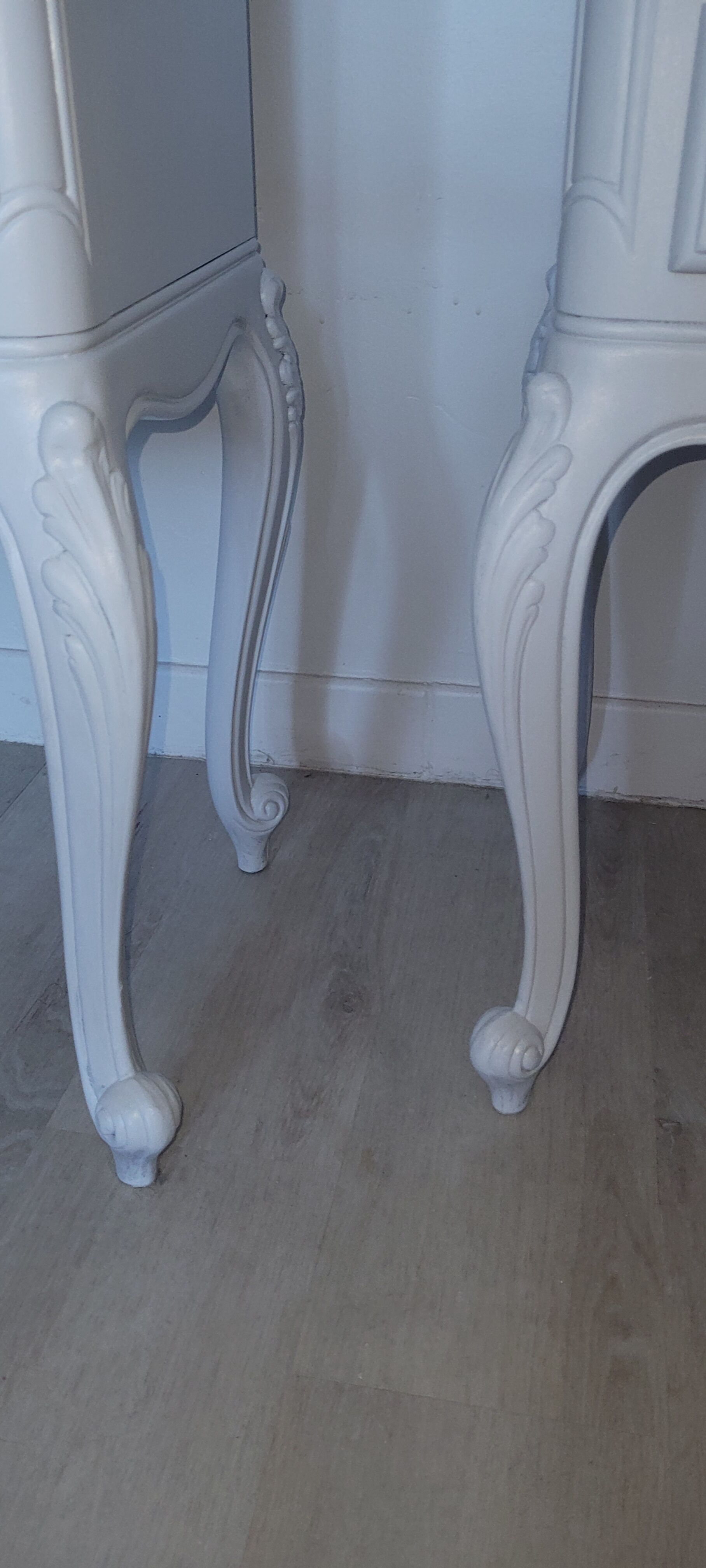 Louis XV style bedside tables