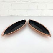 Pair of scandinavian copper cups or bowls ystad metall, design gunnar ander, sweden