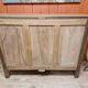 Sideboard two doors two drawers in renovated oak art deco style