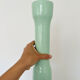Vase en céramique graphique vert pastel