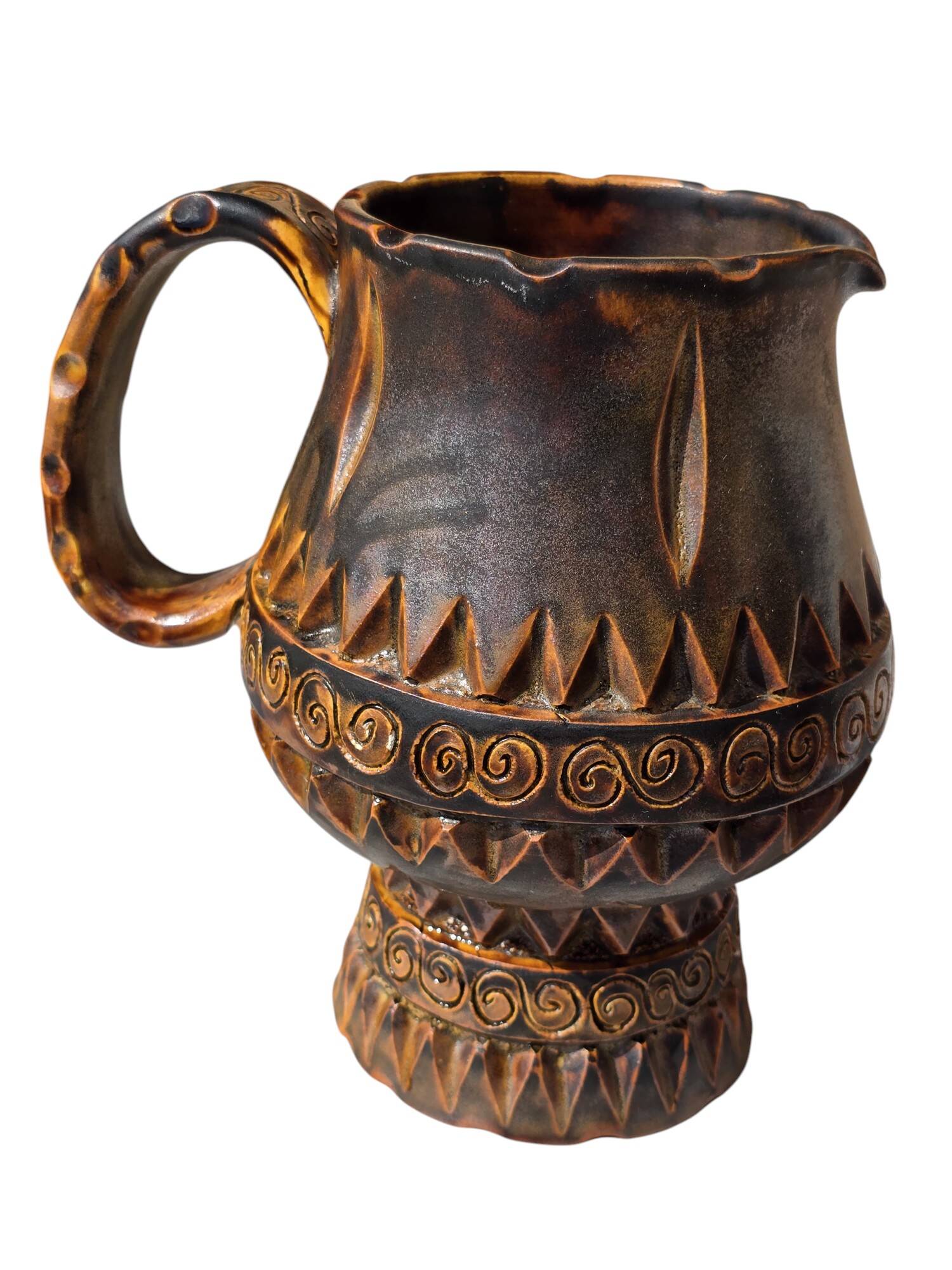 Orangeade service Vallauris Huguette & Marius Bessone 1950