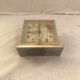 Former reveil square metal chrome vintage decoration