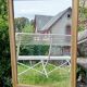 Antique gilded mirror