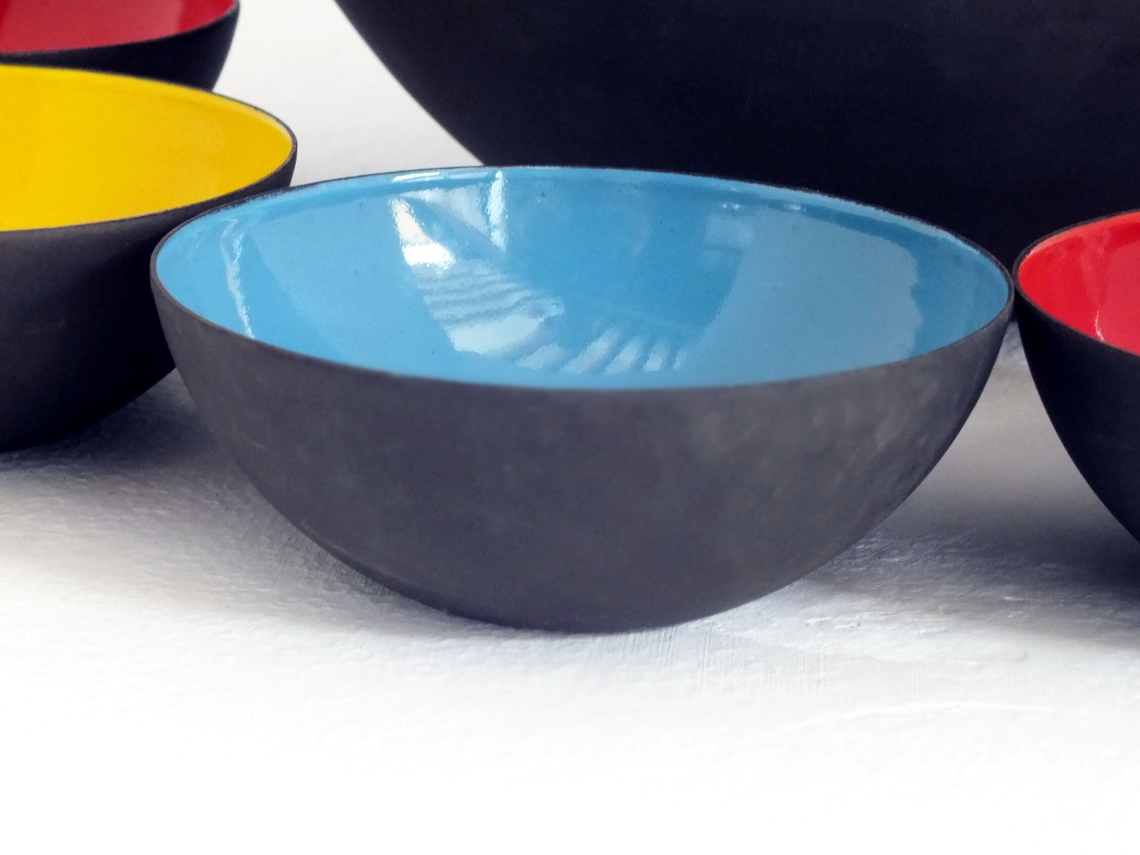 7 bowls first edition by Herbert Krenchel Krenit 1954