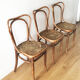 3 bistro chairs J&J Kohn, 1900