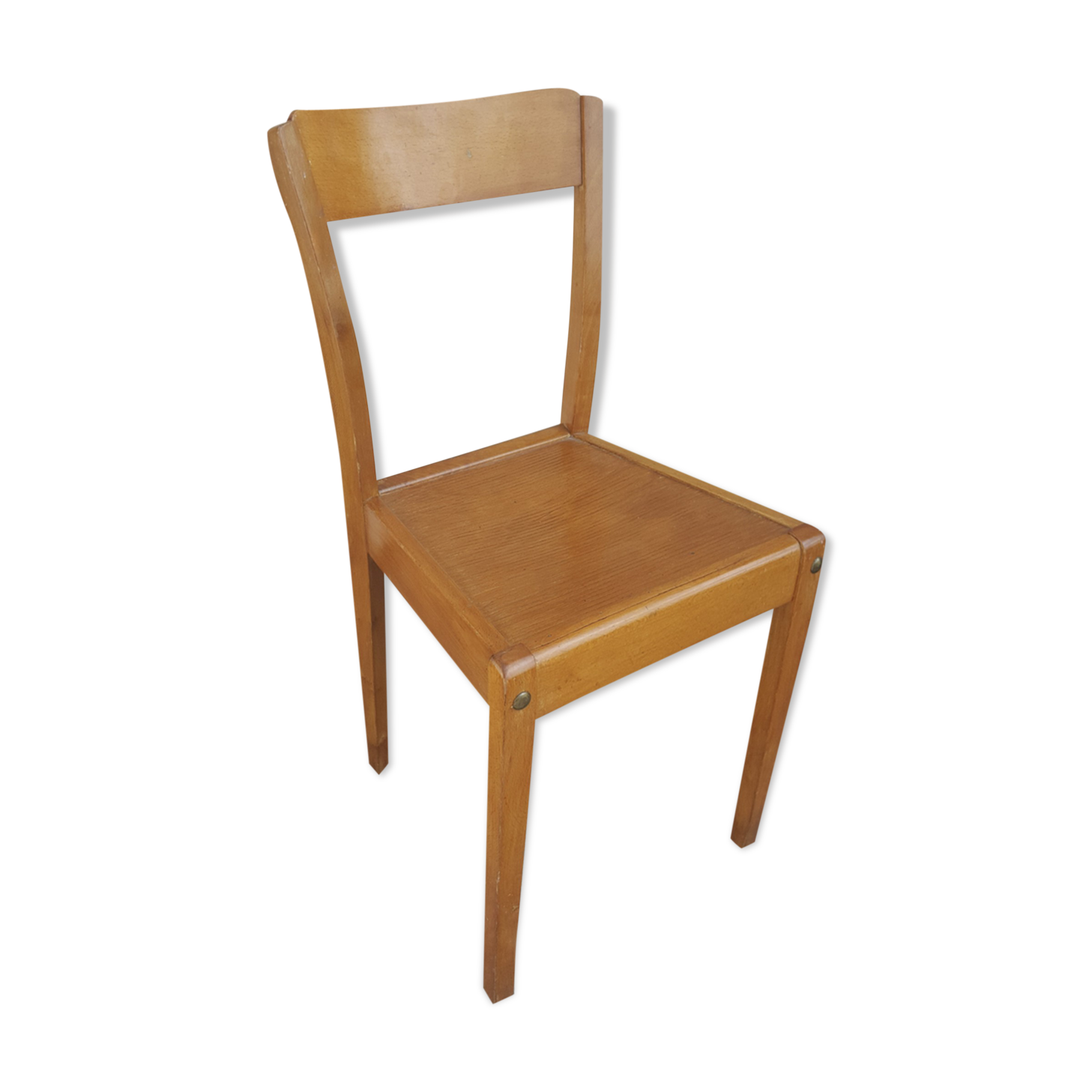 Chaise de bistrot Stella en bois années 20  Selency