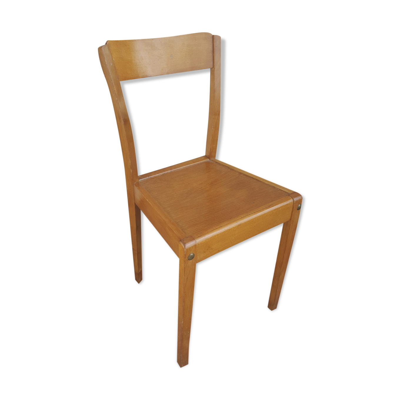 Chaise de bistrot Stella en bois années 20  Selency