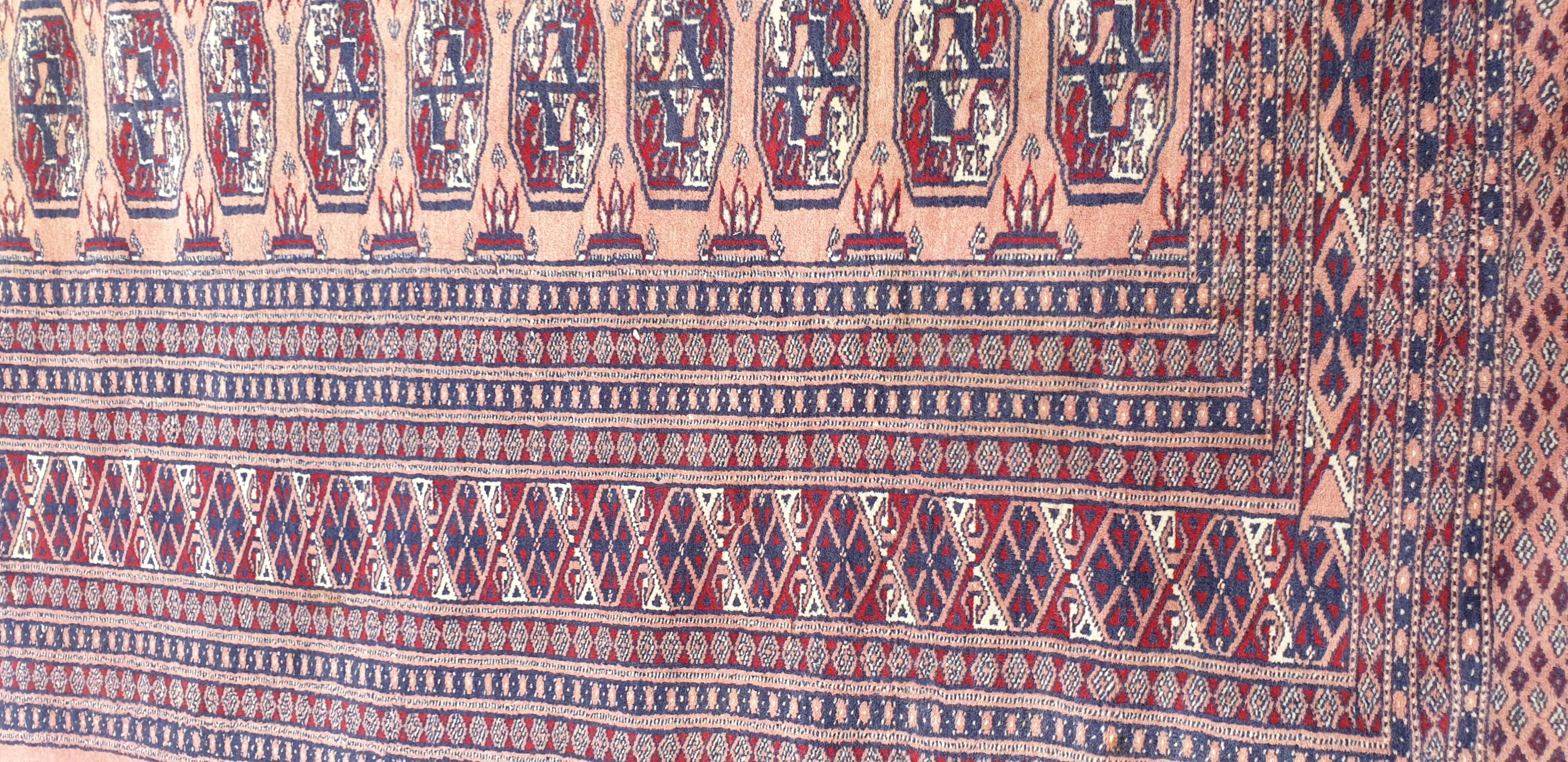 Oriental carpet wool of oneself