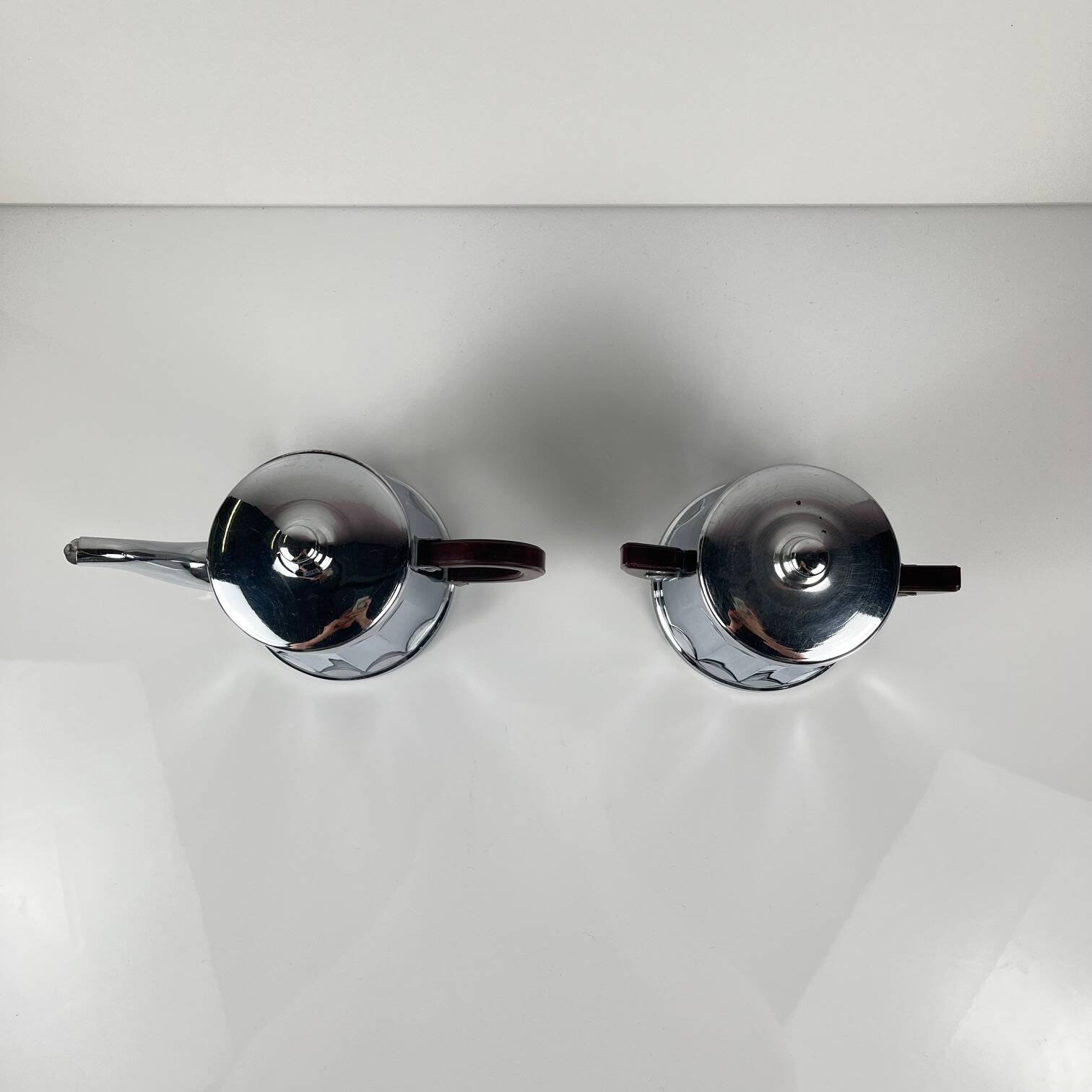 Art Deco coffee set, coffee pot and sugar bowl, 1930/40