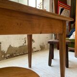 Farm table pine and walnut 2m