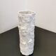 Vintage white biscuit vase Bareuther Germany