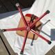 Workshop chair varnished wood Finland Ergofinn