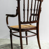 Set of a bench and three chairs Jacob Josef Rohn Wien 1930